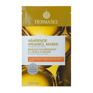Dermasel Mască hrănitoare cu ulei de argan 12 ml