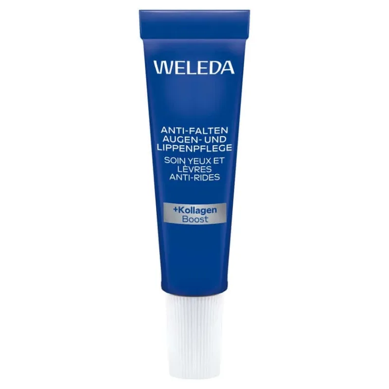 Weleda Anti-Wrinkle Eye & Lip Care Gențiană albastră și Edelweiss 10 ml — preț și oferte