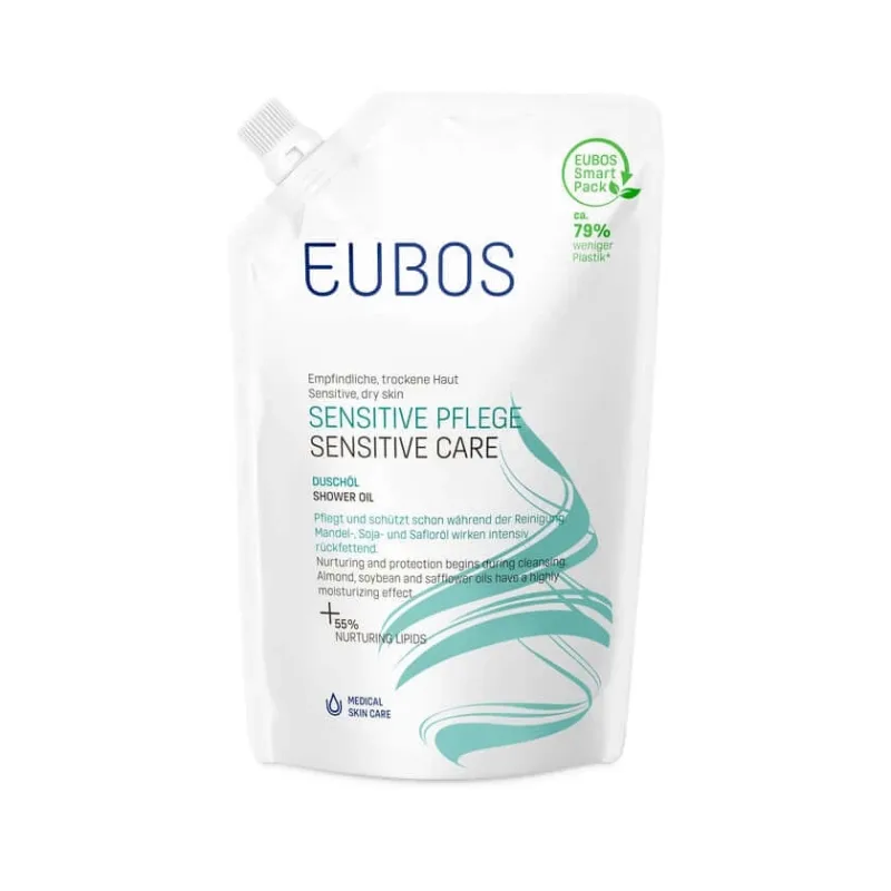 EUBOS ULEI DE DUȘ PENTRU ÎNGRIJIREA SENSIBILĂ BURTRU 400 ml — preț și oferte