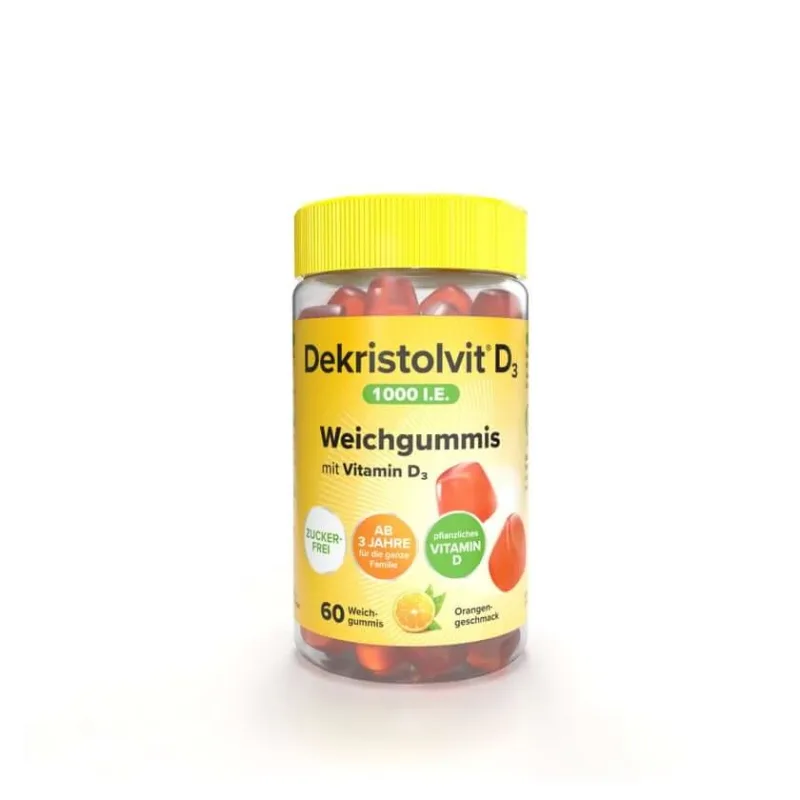 Dekristolvit 1000 U.I. gume moi 60 buc. — preț și oferte