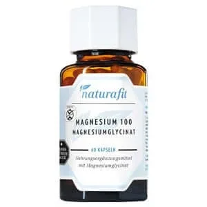 Naturafit Magneziu 100 mg Magnesiumglyc 60 Capsule