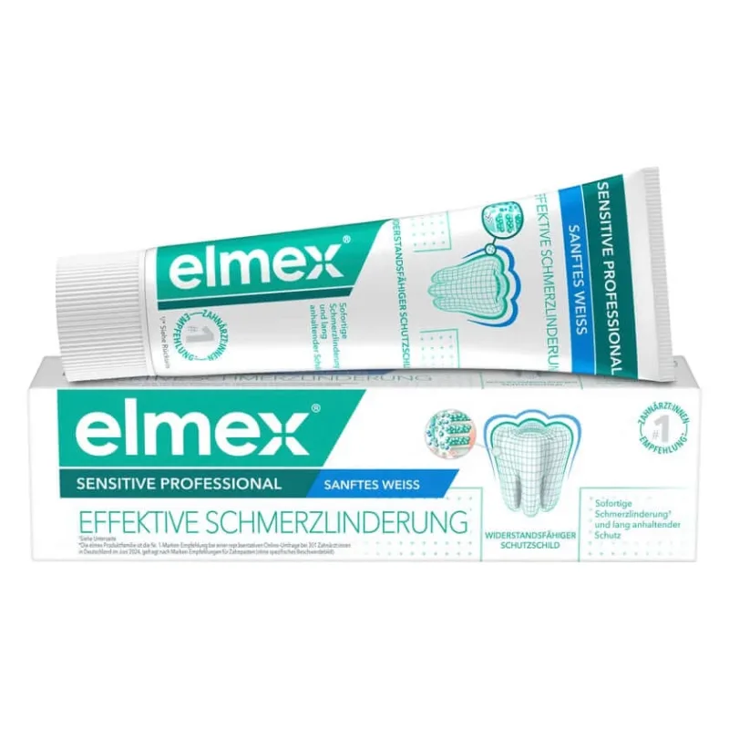Pasta de dinți elmex Sensitive Professional pentru albire delicată 75 ml — preț și oferte