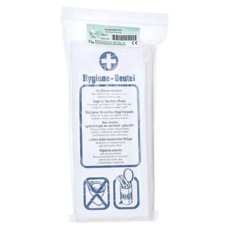 Pungă sanitară din hârtie 100 buc — preț și oferte