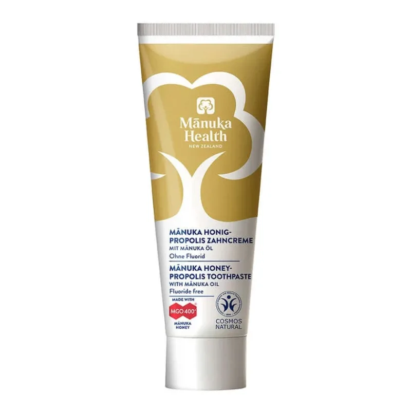 Pastă de dinți cu miere de Manuka și propolis (fără fluor) 75 ml — preț și oferte