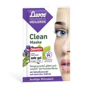 Luvos Mască curată cu argilă vindecătoare 2X7,5 ml