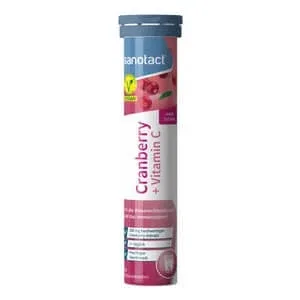 Sanotact Cranberry+c Tablete efervescente 20 Capsule — preț și oferte