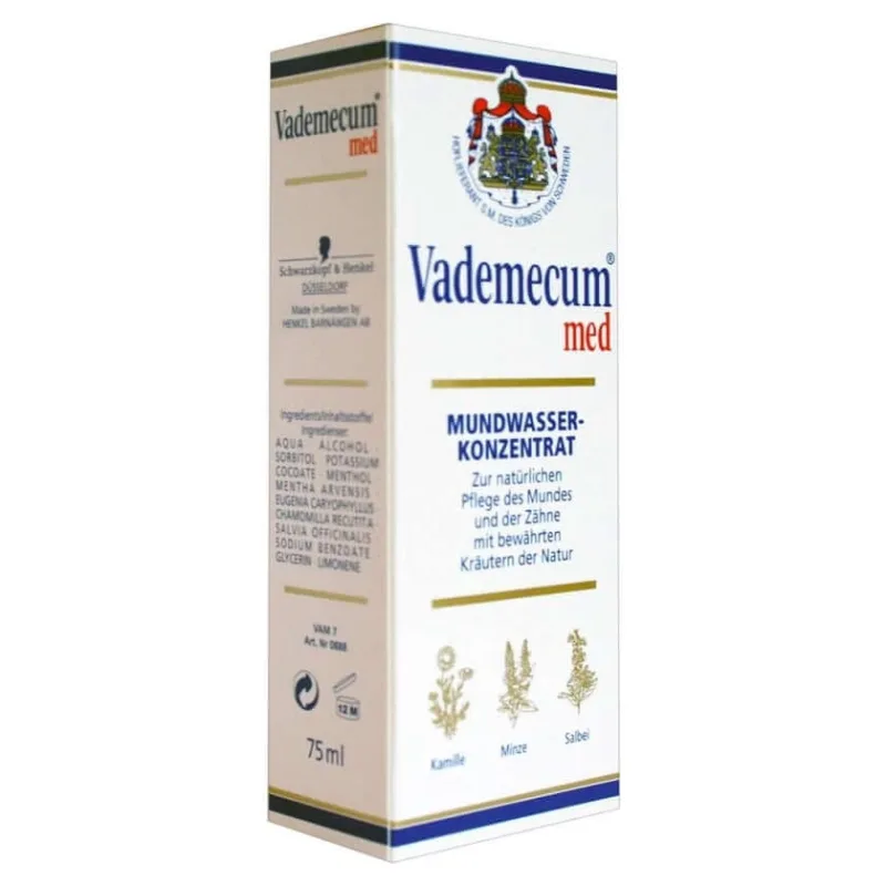 Vademecum MED Apă de gură concentrată 0888 75 ml — preț și oferte