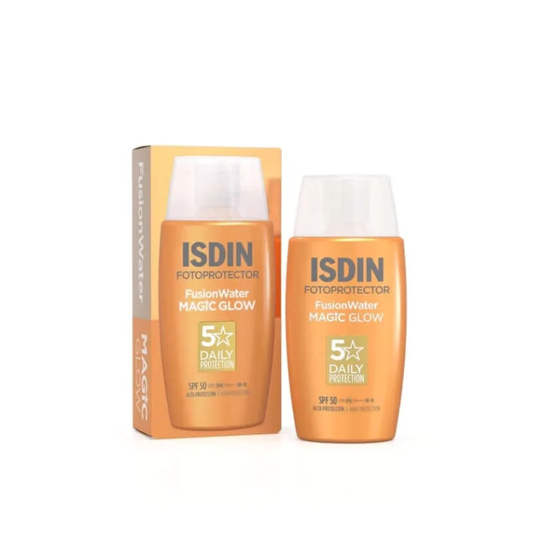 Isdin Photoprotector Fusion Water Magic Glow Lsf 50 50 ml Isdinceutics De — preț și oferte