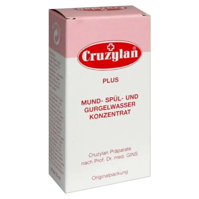 Cruzylan Plus apă de gură / clătire și gargară 50 ml — preț și oferte