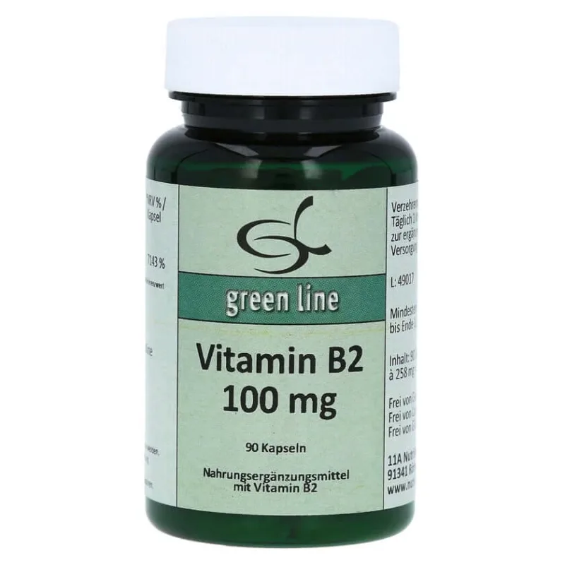 Vitamina B2 100 mg capsule 90 Capsule — preț și oferte