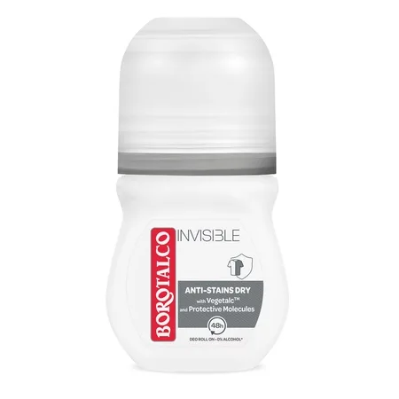 Deodorant Roll-On Invisible, 50 ml, Borotalco — preț și oferte
