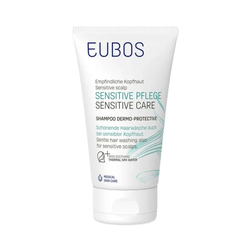 EUBOS ȘAMPON DE ÎNGRIJIRE SENSIBILĂ DERMO PROTECTIV 150 ml — preț și oferte