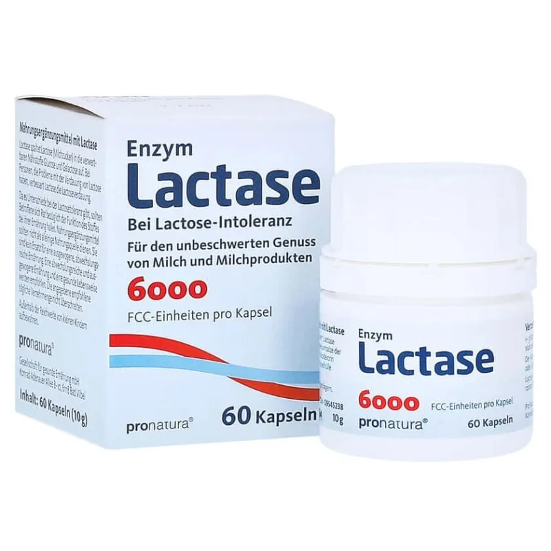 Lactază 6.000 FCC Capsule 60 Capsule — preț și oferte