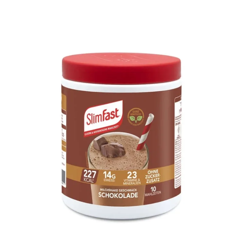 SLIM FAST pudră de ciocolată 375 g — preț și oferte
