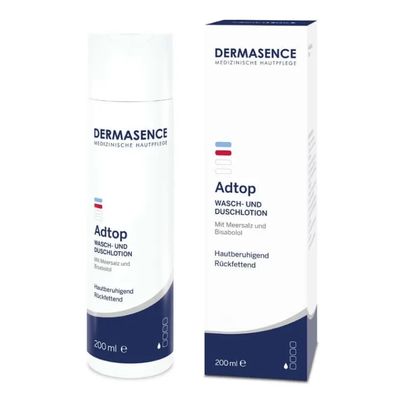 DERMASENCE Adtop Loțiune de spălare și duș 200 ml — preț și oferte
