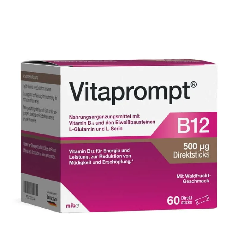 Vitaprompt B12 500 µg sticks direct 60 St — preț și oferte