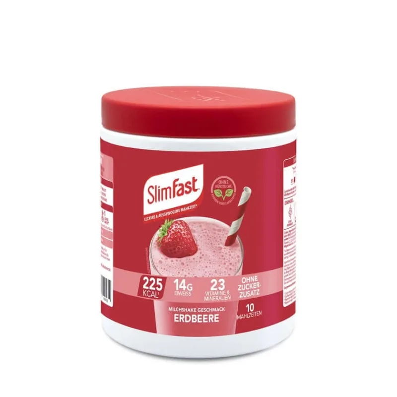 SLIM FAST pulbere de căpșuni 365 g — preț și oferte
