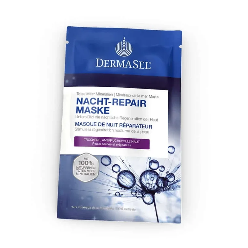 Dermasel Mască reparatoare de noapte 12 ml — preț și oferte