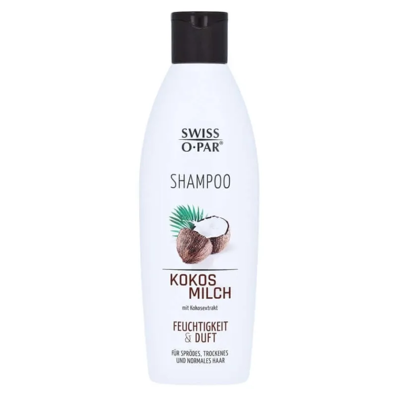 Șampon cu lapte de nucă de cocos Swiss O-Par 250 ml — preț și oferte