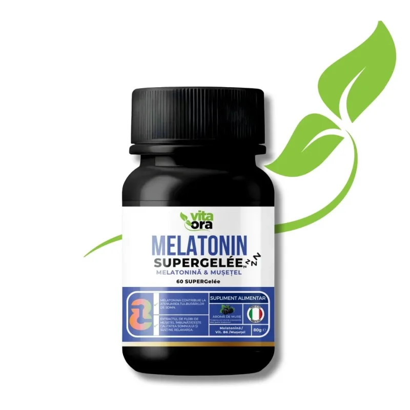 Melatonina Si Musetel, 60 jeleuri, Vita Ora — preț și oferte