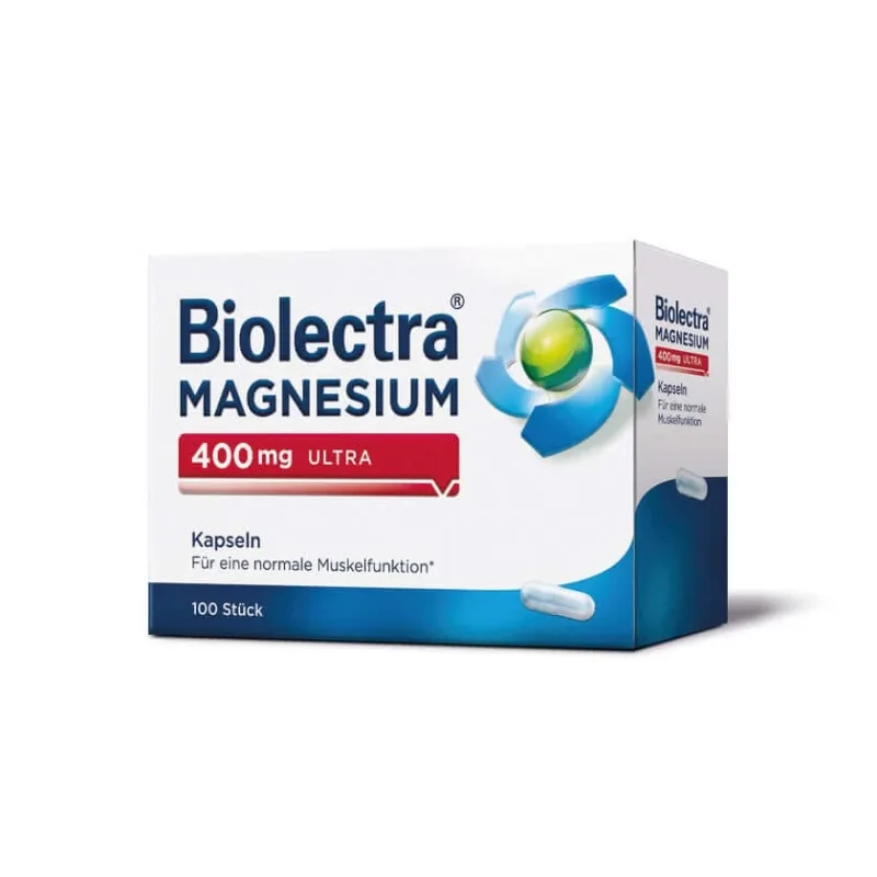 Biolectra MAGNESIUM 400 mg ultra capsule 100 Capsule — preț și oferte