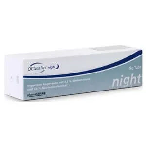 Ocusalin Night Hypertone Unguent pentru ochi 5 g — preț și oferte