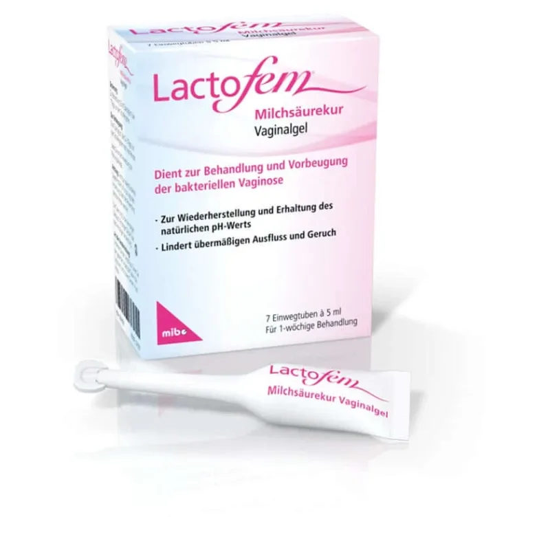 Lactofem Lactic Acid Cure Gel vaginal 7X5 ml — preț și oferte