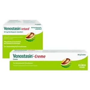 Venostasin Retard capsule + cremă mică 1 set — preț și oferte