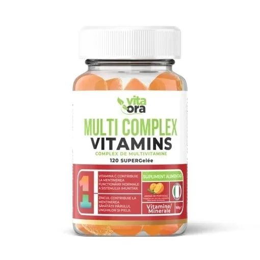 Complex Multivitamine Adulti, 120 jeleuri, Vita Ora — preț și oferte