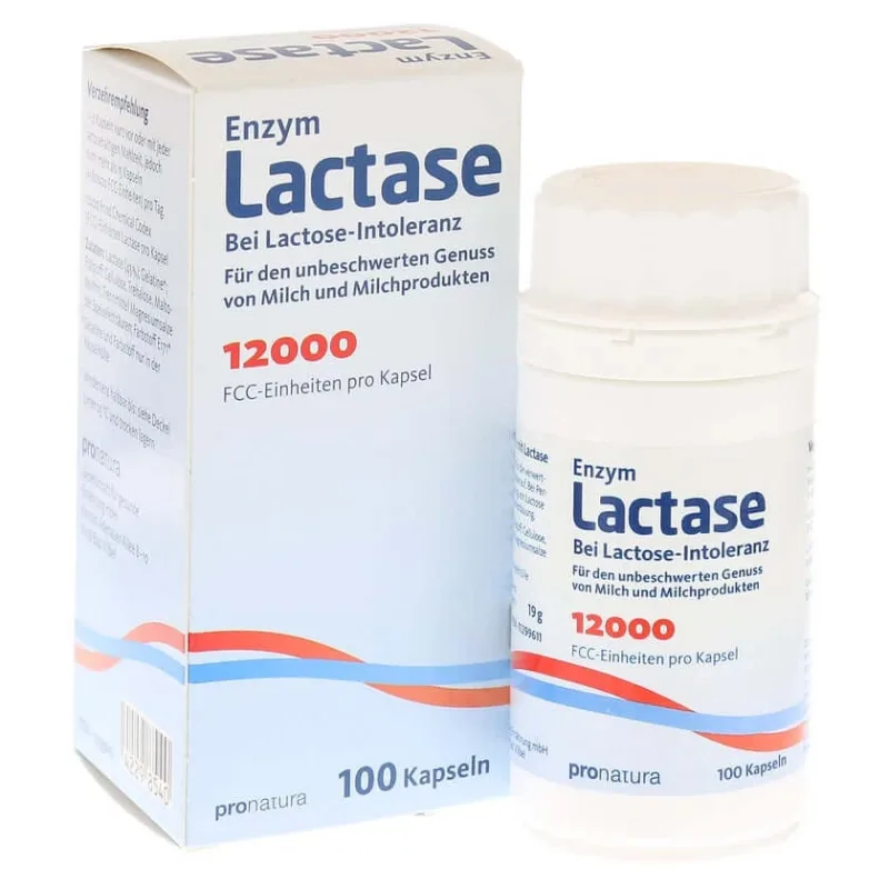Lactază 12.000 FCC Capsule 100 Capsule — preț și oferte