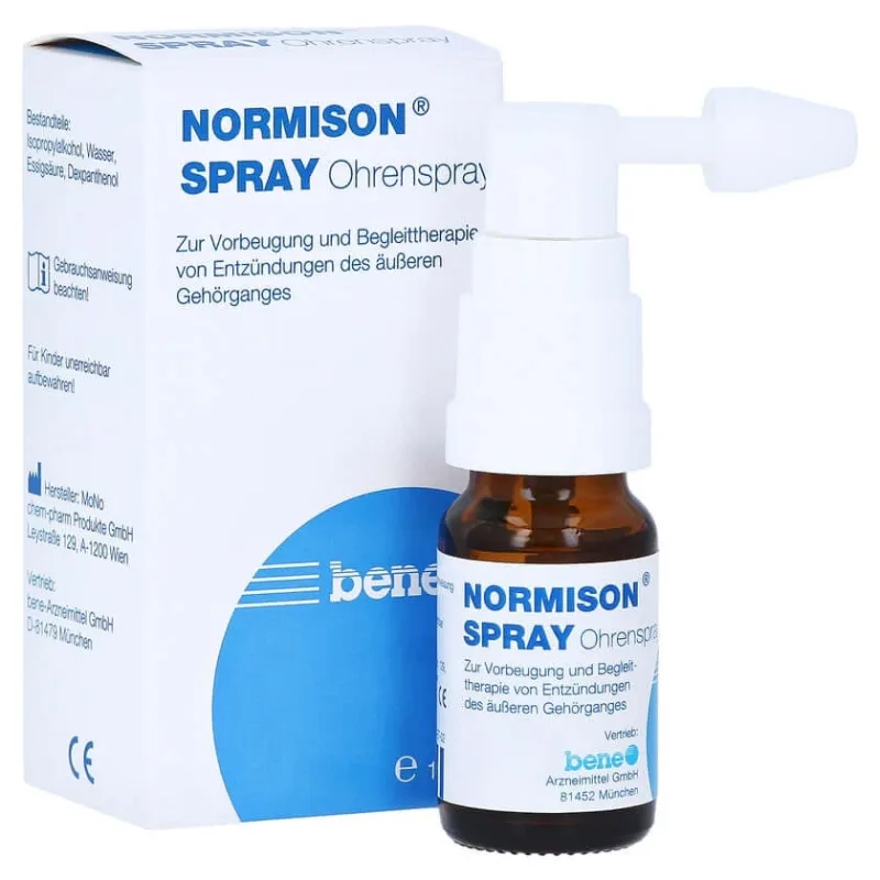 NORMISON SPRAY spray pentru urechi 10 ml — preț și oferte