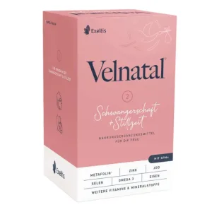 Velnatal Geluri moi pentru sarcină și alăptare. 90 Capsule