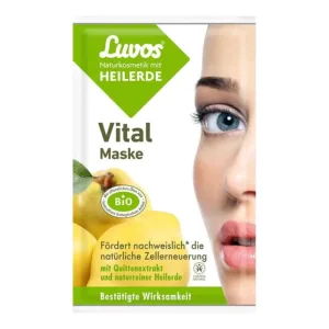 Luvos Mască Vitală cu argilă vindecătoare 2X7.5 ml