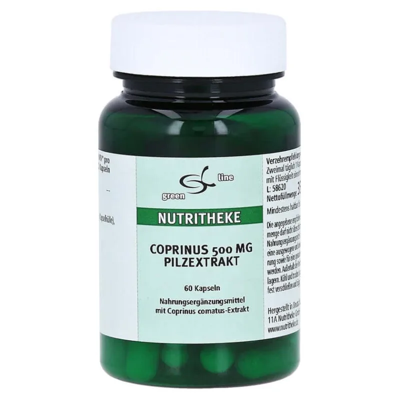 Coprinus 500 mg capsule extract de ciuperci 60 Capsule — preț și oferte