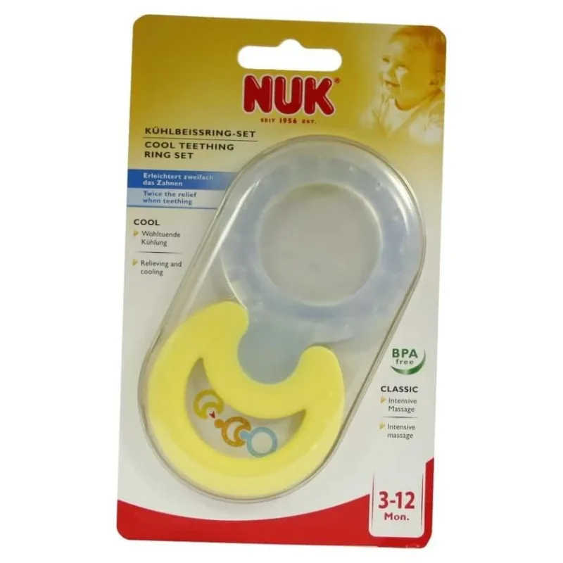 Inel de dentiție de răcire NUK set 2 buc — preț și oferte
