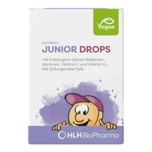 Lactobact JUNIOR DROPS - Pastilă probiotică 60 Capsule