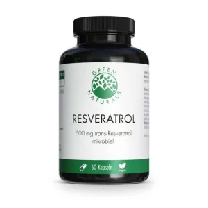 Green Naturals Trans-resveratrol 500 Mg Capsule vegane 60 Capsule