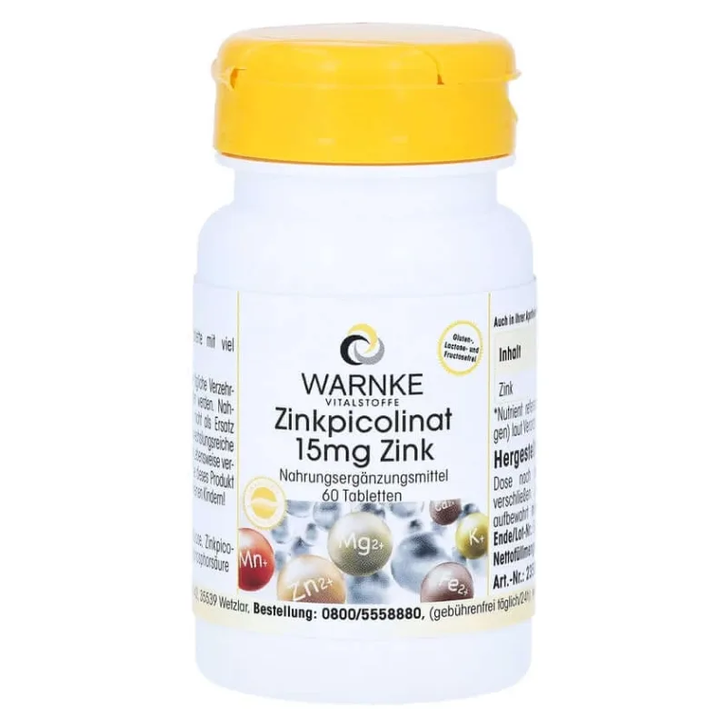 Zinc picolinat 15 mg zinc comprimate 60 Capsule — preț și oferte