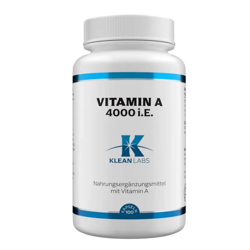 Klean Labs Vitamina A 4000 U.I. 100 buc. — preț și oferte