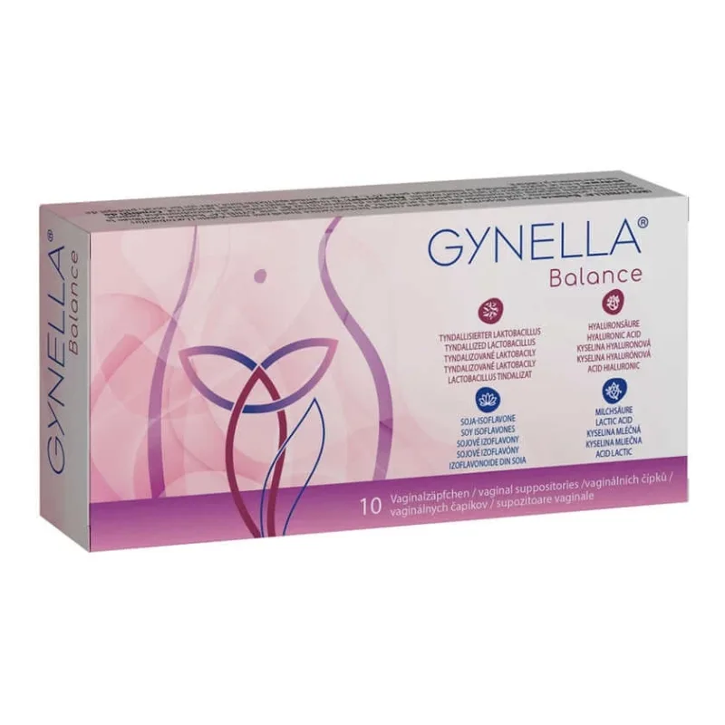 Gynella Balance supozitoare vaginale 10 buc — preț și oferte