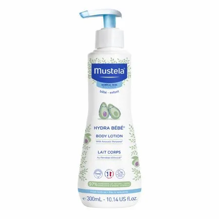 Lotiune de corp hidratanta pentru piele normala Hydra Bebe, 300 ml, Mustela — preț și oferte