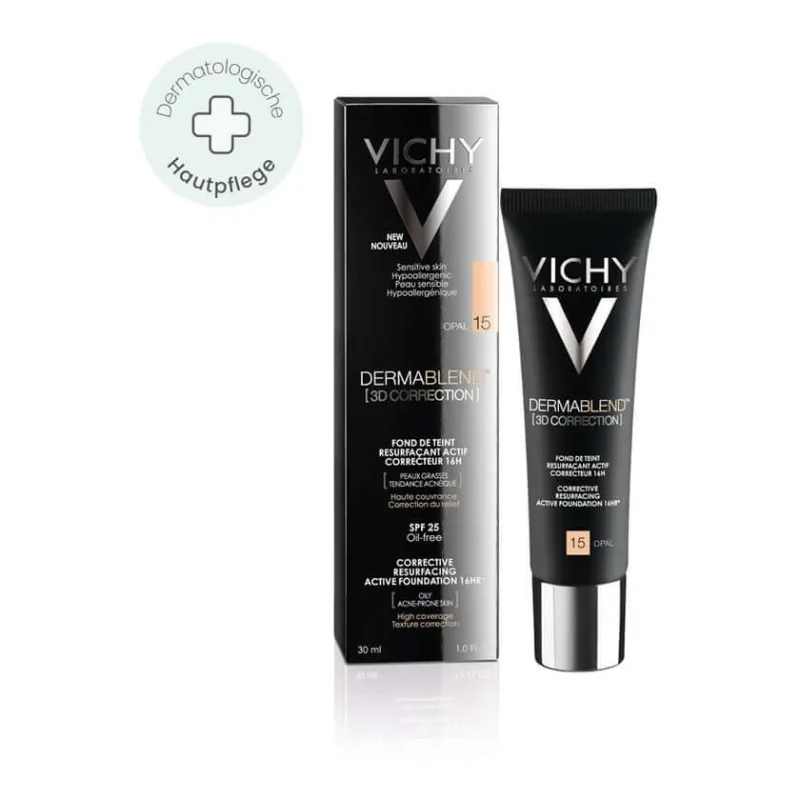 VICHY Dermablend 3D Corecție nr. 15 Opal 30 ml — preț și oferte