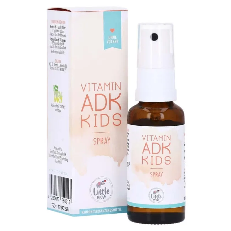 Little Wow Vitamina ADK Copii D3 K2 Un copil 25 ml — preț și oferte