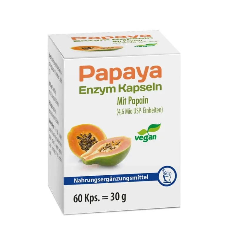 Papaya Enzime Capsule 60 Capsule — preț și oferte