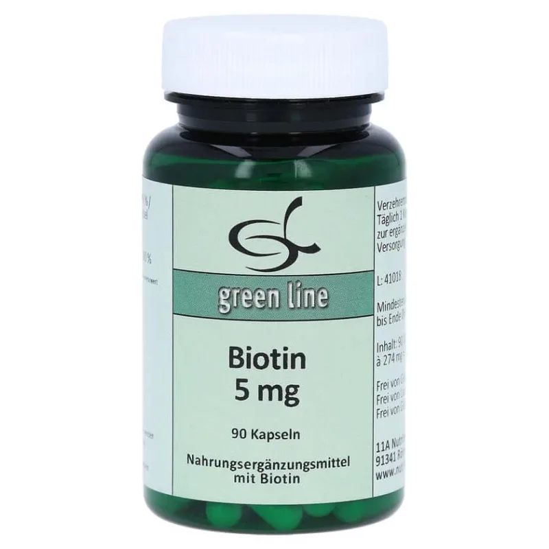 Biotină 5 mg Capsule 90 Capsule — preț și oferte