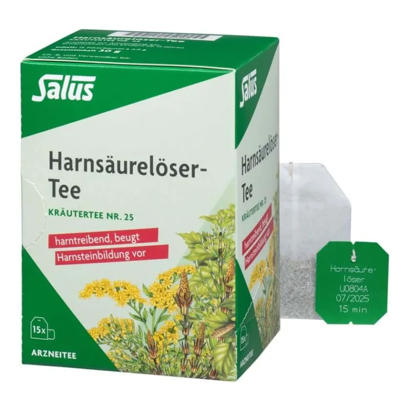 Uric Acid Remover Tea Herbal Tea No.25 Salu 15 St — preț și oferte