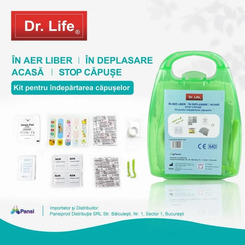 Kit pentru îndepărtarea căpușelor Dr. Life — preț și oferte