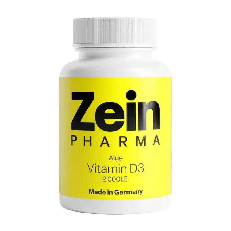 ZeinPharma Vegan Vitamina D3 2,000 I.U. 120 Capsule — preț și oferte