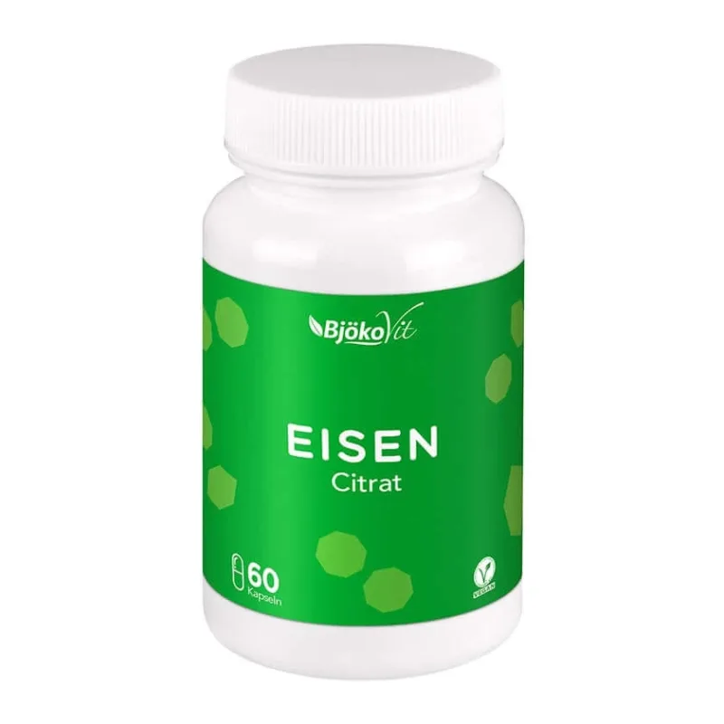 Capsule de citrat de fier (vegan) 60 Capsule — preț și oferte