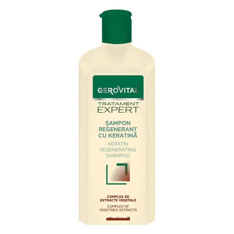 Sampon regenerant cu keratina Tratament Expert, 250 ml, Gerovital FARMEC — preț și oferte